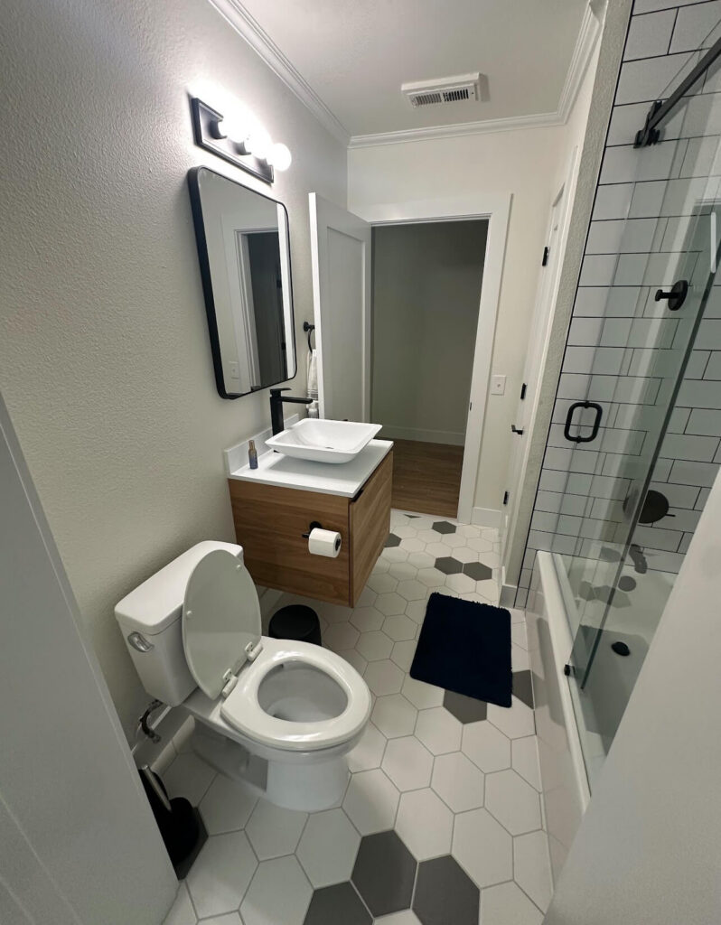 luxury bathroom remodel